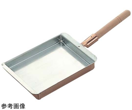 田辺金具 銅玉子焼 関西型 15cm 1個（ご注文単位1個）【直送品】