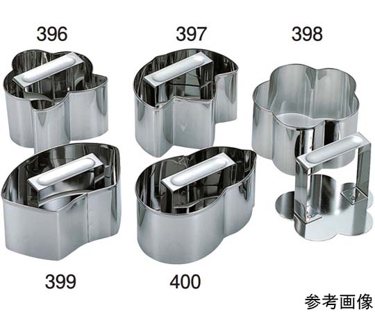 霜鳥製作所 18-0 ごはん抜型 扇 No.399 扇 1個（ご注文単位1個）【直送品】