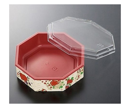 中央化学 折箱 CWH-八角5.1 赤-鼓(ボ)360枚 915520 1ケース(ご注文単位1ケース)【直送品】