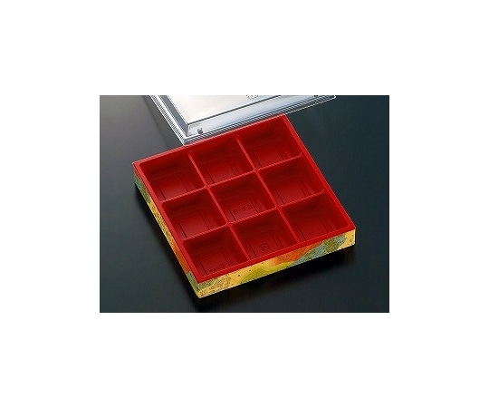 中央化学 折箱 CWH-角6.5-9赤-しののめ(ボ)300枚 672246 1ケース(ご注文単位1ケース)【直送品】