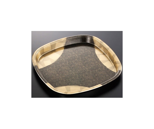 中央化学 寿司容器 DX角桶 70 金砂目-BK 身 60枚 107276 1ケース(ご注文単位1ケース)【直送品】