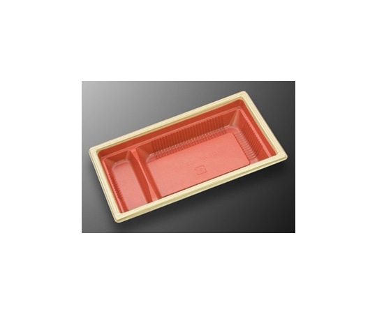 中央化学 弁当容器 CT WF-302-32赤木目-BK身L 600枚 31732 1ケース(ご注文単位1ケース)【直送品】