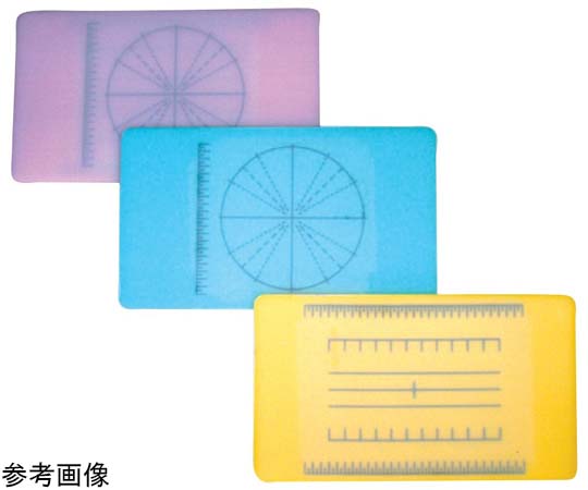 山県 調理用目盛り入りまな板 長方形 ピンク 400×230×9mm L ピンク 1個（ご注文単位1個）【直送品】