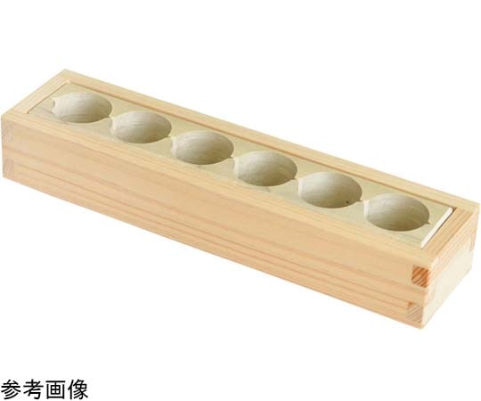 ヤマコー 幕の内 6ッ穴 #82514 1個（ご注文単位1個）【直送品】