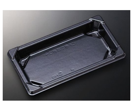 中央化学 寿司容器 CF寿司容器L 0.4 黒-BL 身 1800枚 134395 1ケース(ご注文単位1ケース)【直送品】