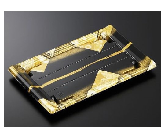 中央化学 刺身・鮮魚容器 CF宴角18-3 帯代BK-BK 身 300枚 179705 1ケース(ご注文単位1ケース)【直送品】