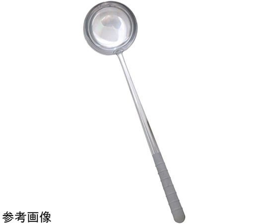 スギコ産業 オールステンレス 中華お玉 ブラスト柄 大  1個（ご注文単位1個）【直送品】