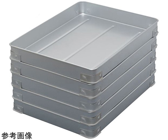 北陸アルミ アルミ餃子バット 大 深  1個（ご注文単位1個）【直送品】