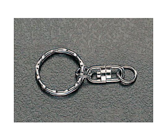 エスコ キーホルダー用スナップ(2個) EA638AS-10 1袋(ご注文単位1袋)【直送品】