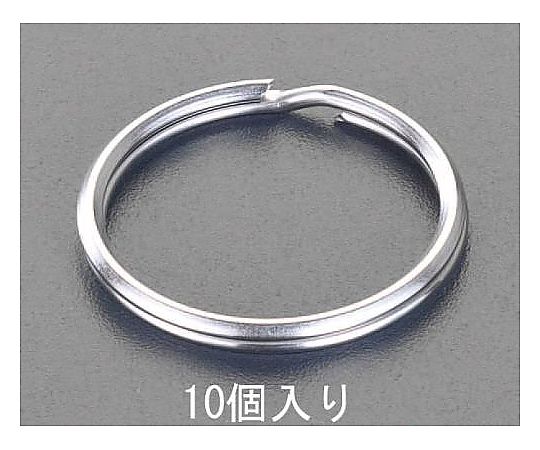 エスコ 20x2.0mm 2重リング(ステンレス製/10個) EA638DN-3 1袋(ご注文単位1袋)【直送品】