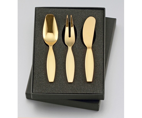 小林工業 スモール金仕上 3pc.カトラリーセット 5-06703-050 1個（ご注文単位1個）【直送品】