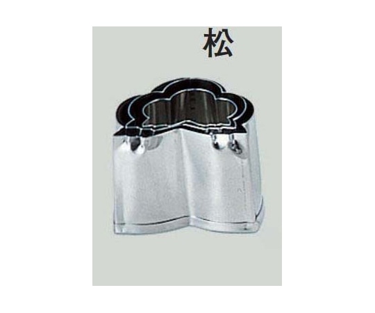 スギコ産業 18-8 本職用厚口抜型 松  1個（ご注文単位1個）【直送品】
