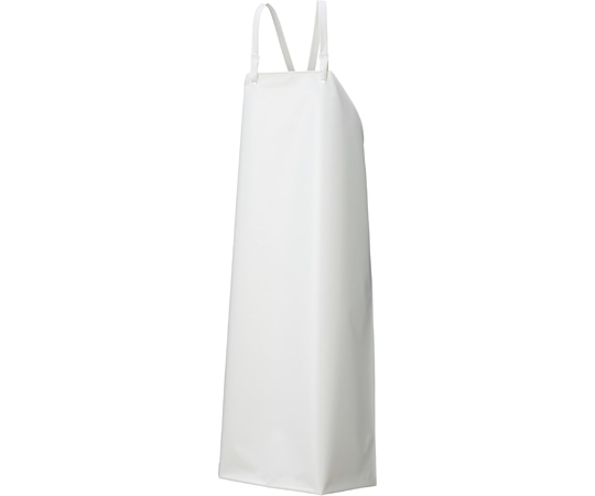 船橋 ウレタンシームレスエプロン ホワイト L AF-5300 WH L 1枚(ご注文単位1枚)【直送品】