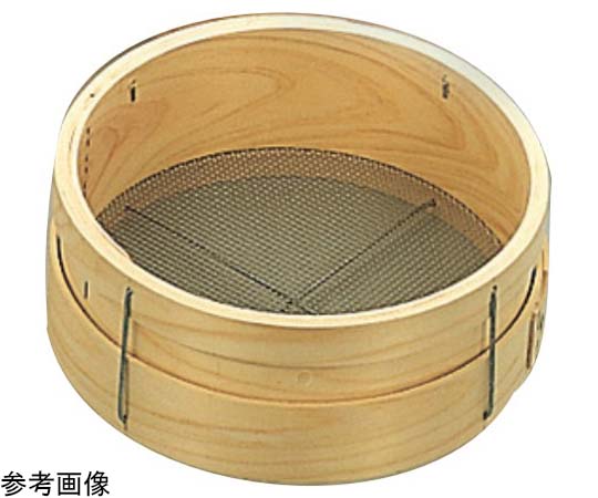 森田金網篩製作所 木枠砂糖フルイ(10メッシュ)φ330×90mm 尺1 1個（ご注文単位1個）【直送品】