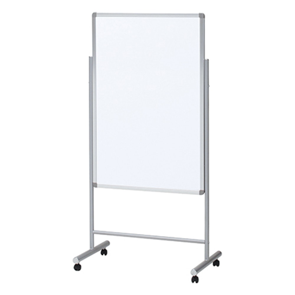 コマイ ホワイトボード (ホワイトボードスタンド付き/644×400×1100|1400mm) IB-32SSWW 1式(ご注文単位1式)【直送品】