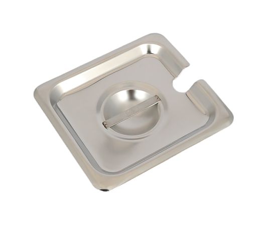 スギコ産業 スギコ 18-8 ホテルパンカバー 1/6サイズ用 レードル穴付 SH-1300N 1個（ご注文単位1個）【直送品】