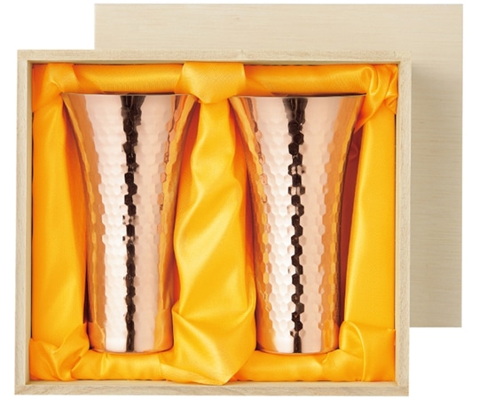 アサヒ 純銅ビアカップ 380mL 2PCセット 1パック(2個入) CNE970 1パック（ご注文単位1パック）【直送品】