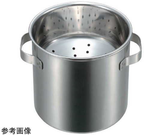 スギコ産業 18-8 天かす入れ手付 大 SH-4930H  1個（ご注文単位1個）【直送品】