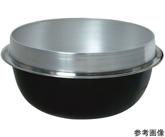 スギコ産業 アルミイモノ ツバ付そば釜 48cm 48cm 1個（ご注文単位1個）【直送品】