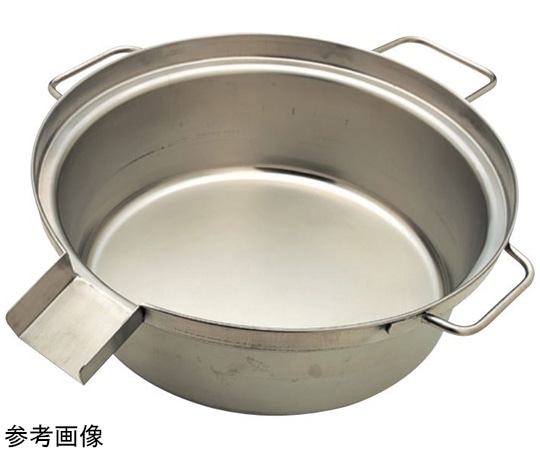 スギコ産業 スギコ 18-8 ラーメン鍋 H200mm TO-2027-200 1個（ご注文単位1個）【直送品】