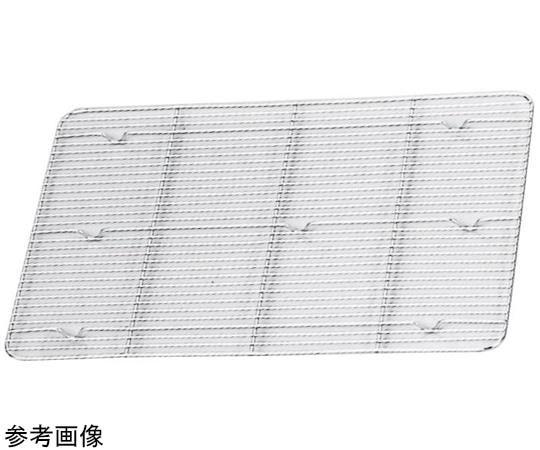 スギコ産業 18-8 角バットアミ細目 8枚取用 8枚取 1個（ご注文単位1個）【直送品】