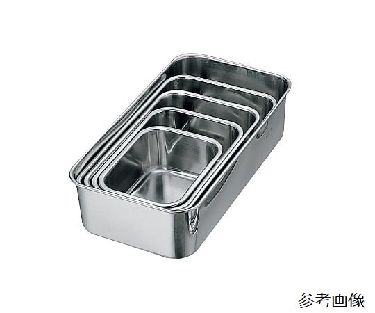 赤川器物製作所 AG 18-8 深型長バット 470型  1個（ご注文単位1個）【直送品】