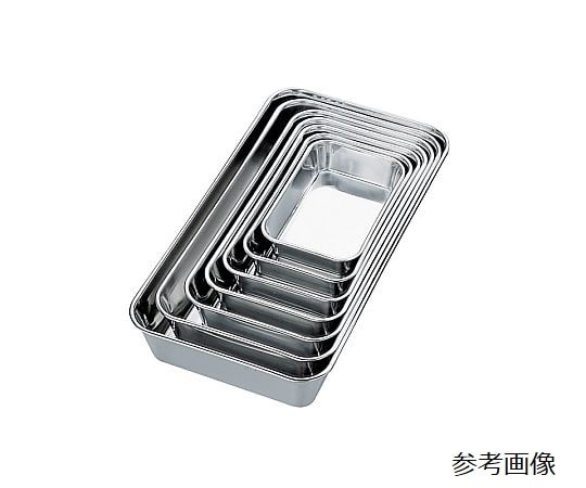 赤川器物製作所 AG 18-8 浅型長バット 270型  1個（ご注文単位1個）【直送品】