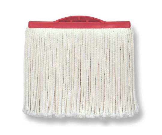 セイワ ヨリクロモップ替糸 8寸 200g 赤 MSS-8300-2 1枚(ご注文単位1枚)【直送品】