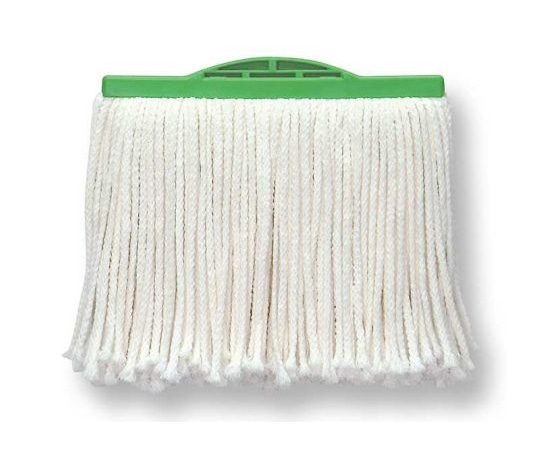 セイワ ヨリクロモップ替糸 8寸 200g 緑 MSS-8300-4 1枚(ご注文単位1枚)【直送品】