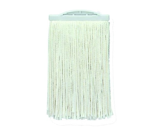 セイワ ヨリクロモップ替糸 6寸 240g 白 MSS-6200-5 1枚(ご注文単位1枚)【直送品】