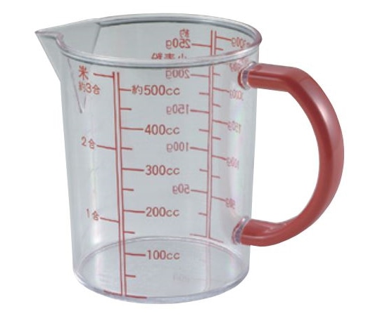 エンテック ジャストメジャーカップ 500cc PM-23 500cc 1個（ご注文単位1個）【直送品】