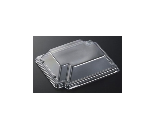 中央化学 刺身・鮮魚容器 CFかく鉢 15-12 蓋(PET)1200枚 392894 1ケース(ご注文単位1ケース)【直送品】