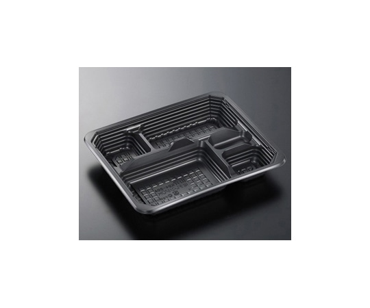 中央化学 弁当容器 HSA街弁 K24-20A BK 身 600枚 152629 1ケース(ご注文単位1ケース)【直送品】