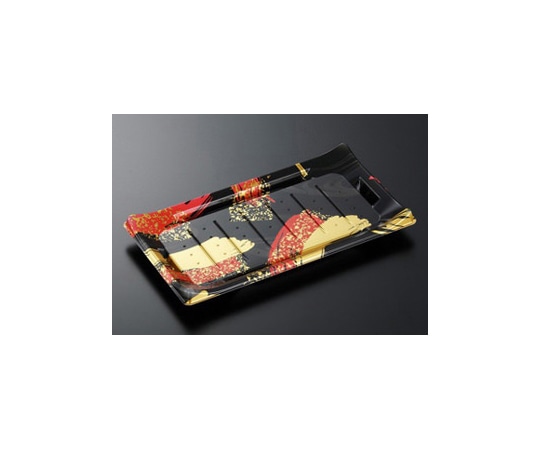 中央化学 寿司容器 HS波ね皿 27-15 光琳R-BK 身 600枚 158477 1ケース(ご注文単位1ケース)【直送品】