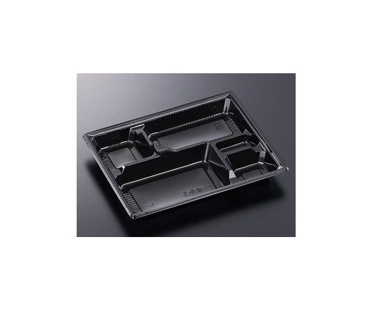 中央化学 弁当容器 HS古今L-5 BK 身 600枚 170647 1ケース(ご注文単位1ケース)【直送品】