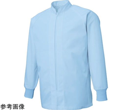 サンエス 男女共用混入だいきらいコート サックス 4L FX70940R 1枚（ご注文単位1枚）【直送品】