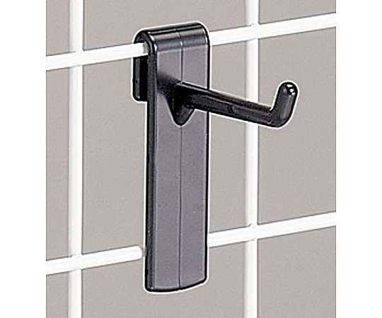 ニックス メッシュ用樹脂フック 黒 長さ40mm 10本入 4LH-40BL-1P 1パック（ご注文単位1パック）【直送品】