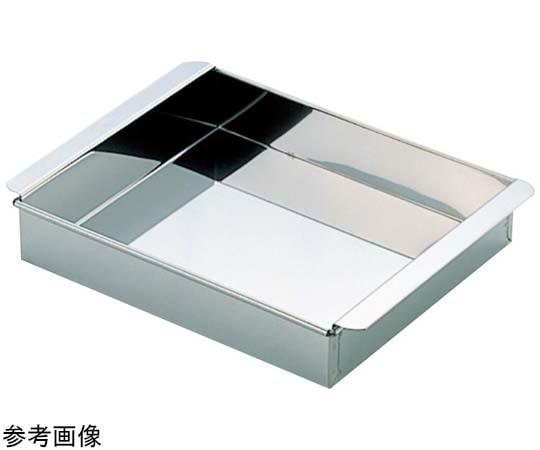 スギコ産業 18-8 玉子豆腐器 関西型 箱付 22.5cm 1個（ご注文単位1個）【直送品】