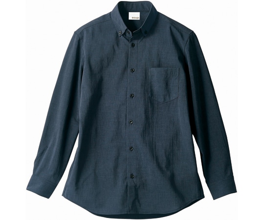 住商モンブラン シャツ 兼用 長袖 ネイビー 3L OV2501-9 3L 1枚（ご注文単位1枚）【直送品】