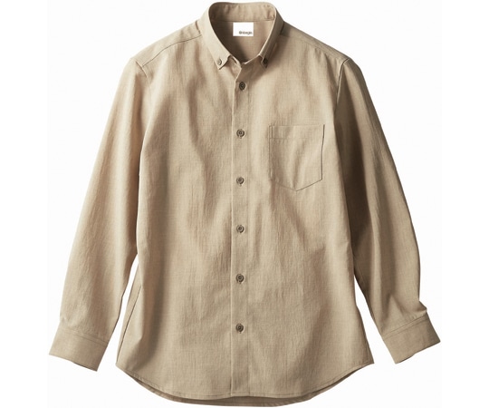 住商モンブラン シャツ 兼用 長袖 ベージュ M OV2501-3 M 1枚（ご注文単位1枚）【直送品】