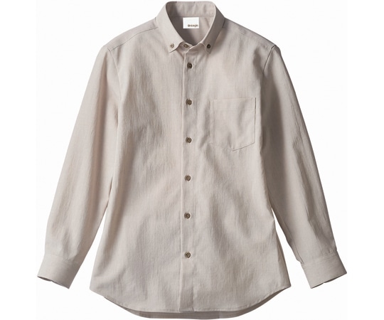 住商モンブラン シャツ 兼用 長袖 ライトグレー LL OV2501-8 LL 1枚（ご注文単位1枚）【直送品】