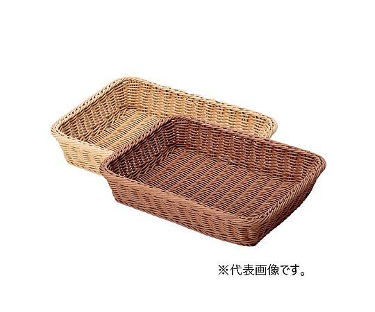 トーダイ PPフードバスケット ブラウン L VB-906-BR(ブラウン)6枚取L 1個（ご注文単位1個）【直送品】