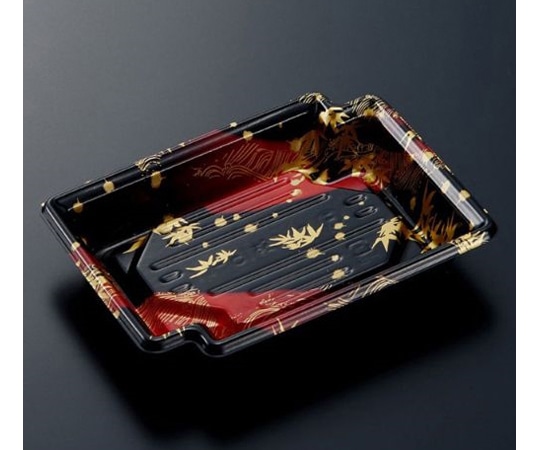 中央化学 刺身・鮮魚容器 CFかく鉢 15-11 竹霞R-BK 身 1200枚 580019 1ケース(ご注文単位1ケース)【直送品】