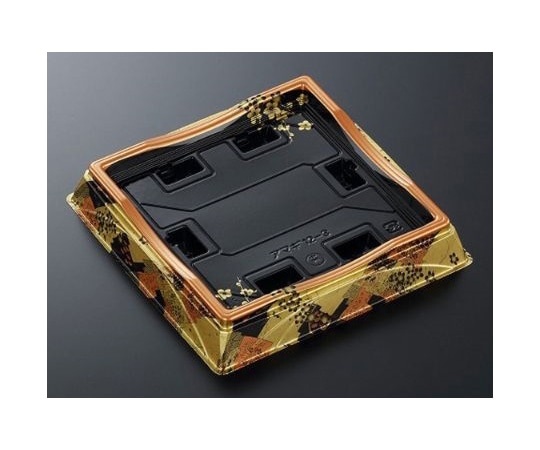 中央化学 寿司容器 HS天城 12-3 かなえ金-BK 身 300枚 280404 1ケース(ご注文単位1ケース)【直送品】