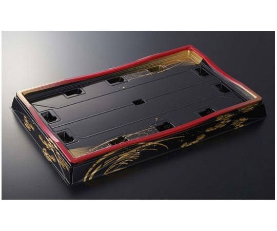 中央化学 寿司容器 HS天城 36-4 やちよ赤-BK 身 200枚 1149 1ケース(ご注文単位1ケース)【直送品】