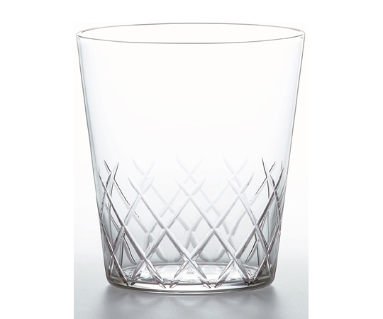 東洋佐々木ガラス 薄氷矢来カット オンザロック 305mL 6個入  1箱（ご注文単位1箱）【直送品】