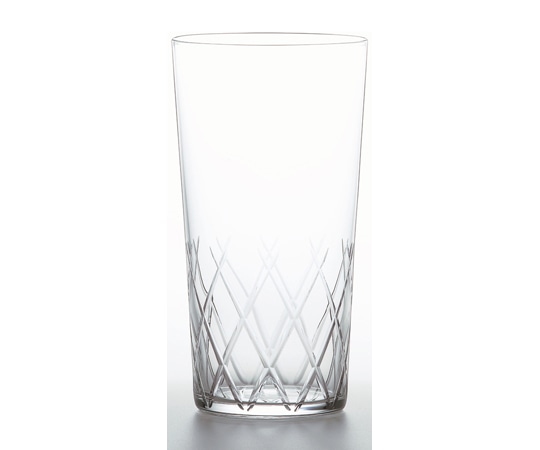 東洋佐々木ガラス 薄氷矢来カット タンブラー 370mL 6個入  1箱（ご注文単位1箱）【直送品】