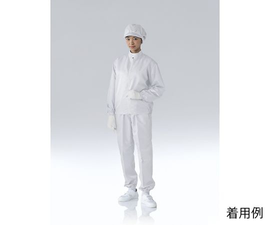 東洋リントフリー クリーンルーム用上着 白 5L FD216C-01 5L 1枚 (ご注文単位1枚)【直送品】