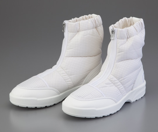 東洋リントフリー クリーンショートブーツ 22.5cm FS662C-01 22.5 1足 (ご注文単位1足)【直送品】