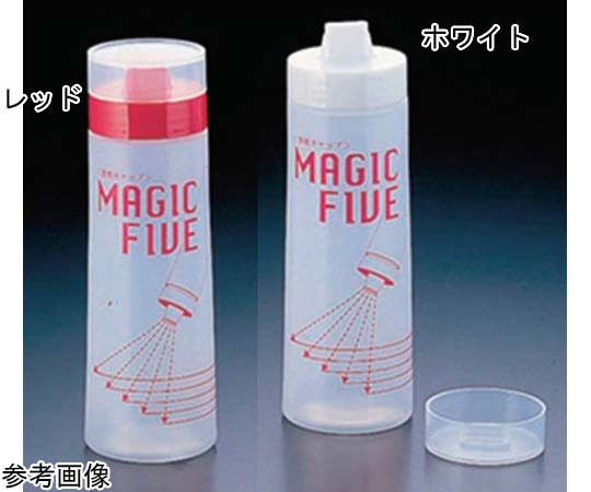 スギコ産業 マジックファイブディスペンサー 200mL レッド 200ml レッド 1個（ご注文単位1個）【直送品】